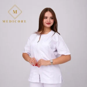 Tenue spa blanc pour femme